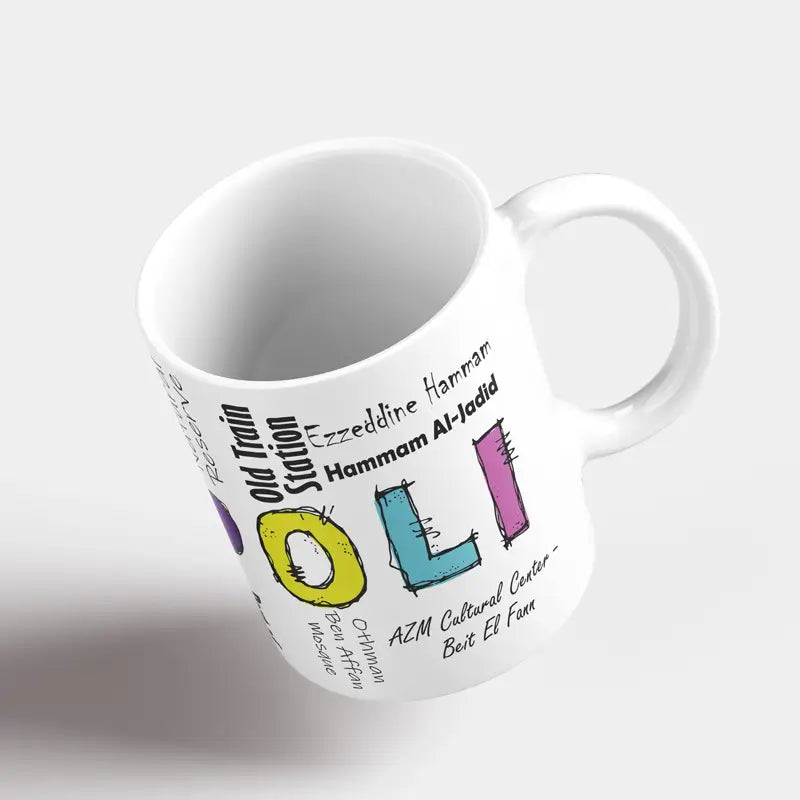 Tripoli mug perfect for Lebanese mug souvenir and gift