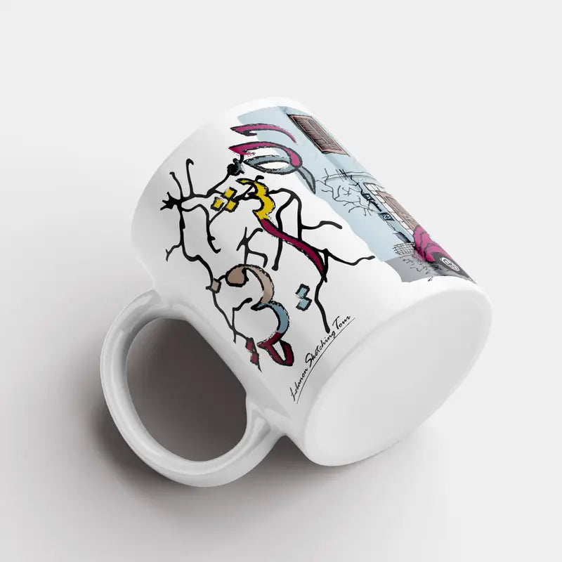 Beirut Mug - Achrafieh Colorful Facades Gift Mug
