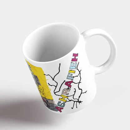 Beirut Mug - Achrafieh Colorful Facades Gift Mug