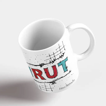 Sketch of Beirut batcher, Beirut mug, Lebanese mug gift