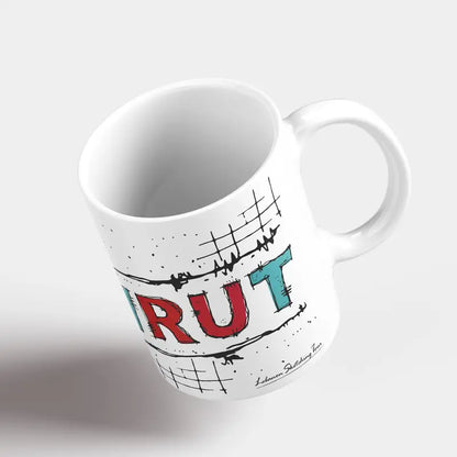 Sketch of Beirut batcher, Beirut mug, Lebanese mug gift