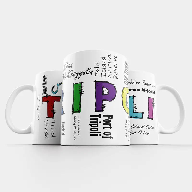 Tripoli mug perfect for Lebanese mug souvenir