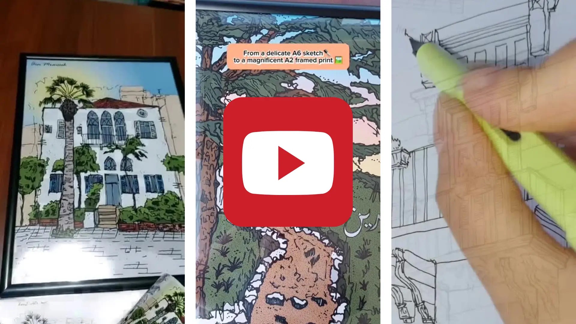 Load video: Sketches and Art that Reconnects you to Home!